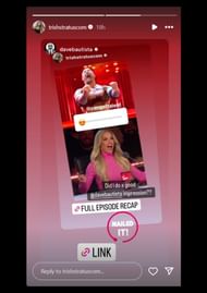 Trish Stratus reacts to Batista's approval